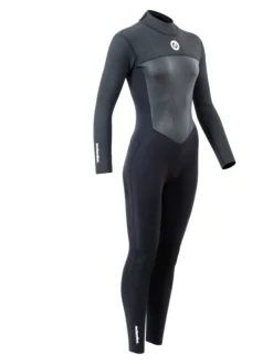 Two Bare Feet Thunderclap Pro 4/3mm Womens Winter Wetsuit (Black/Dark Grey) 16 Two Bare Feet Thunderclap Pro 4/3mm Womens Winter Wetsuit (Black/Dark Grey) -Surfboards Sales womens thunderclap pro 4.3 grey 8