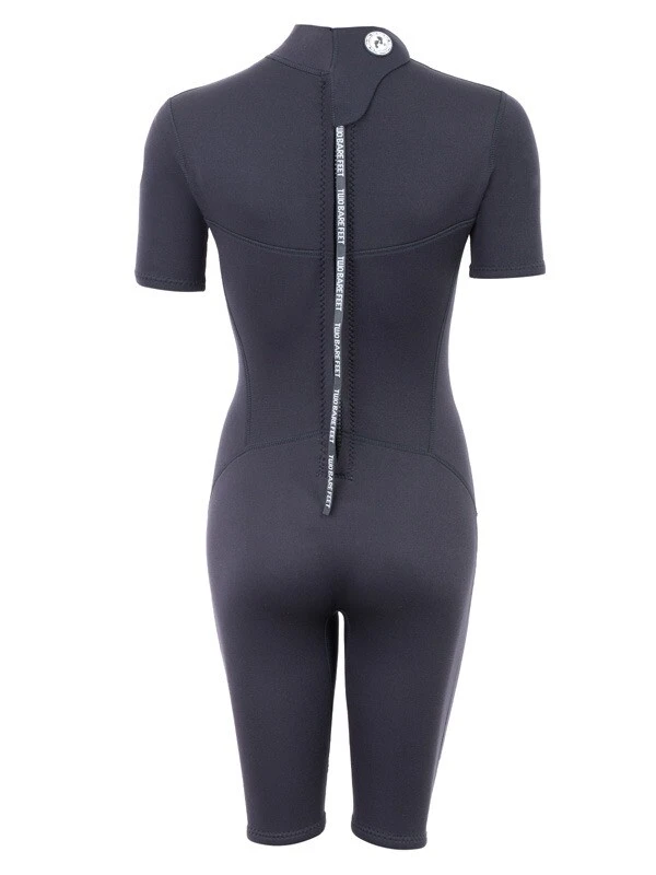 Two Bare Feet Thunderclap 2.5mm Womens Shorty Wetsuit (Black) 5 Two Bare Feet Thunderclap 2.5mm Womens Shorty Wetsuit (Black) - Image 5