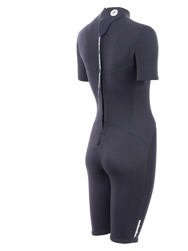 Two Bare Feet Thunderclap 2.5mm Womens Shorty Wetsuit (Black) 6 Two Bare Feet Thunderclap 2.5mm Womens Shorty Wetsuit (Black) - Image 6