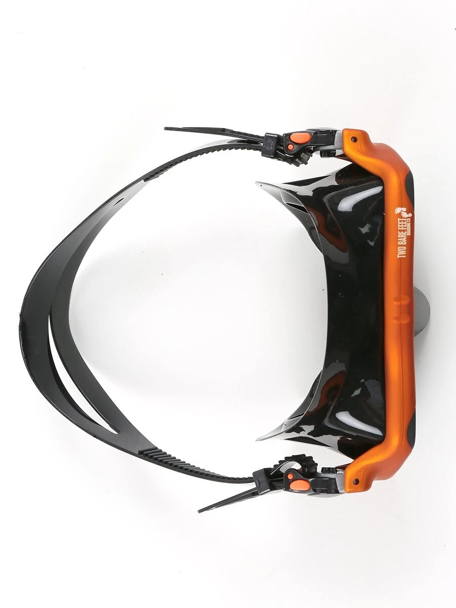 X-Dive Silicone Mask (Orange / Black) 3 X-Dive Silicone Mask (Orange / Black) - Image 3
